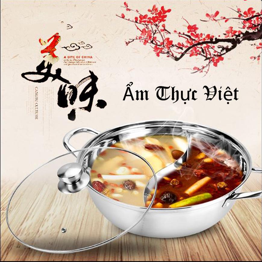 (sale 50%) Nồi lẩu điện Đa năng.nồi lẩu ngon . Dụng Cụ Nhà Bếp,Nồi Lẩu 2 Ngăn Tiện Lợi,phù hợp Với Tất Cả các Lọai Bếp Từ,Không Kén Bếp.bảo hành uy tín trên toàn quốc.