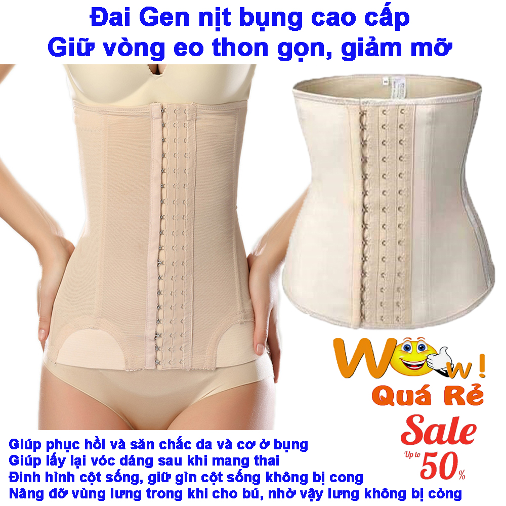 Đai Gen Bụng Định Hình Giảm Cân Latex