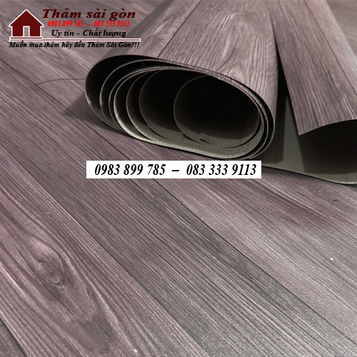 THẢM SIMLI VÂN GỖ NHÁM KHỔ 1M