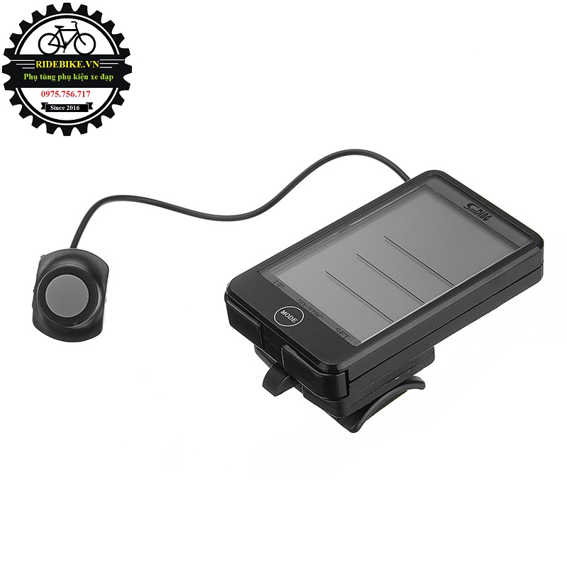 Đồng hồ đo tốc độ xe đạp không dây SUNDING SD-576C có đèn nền