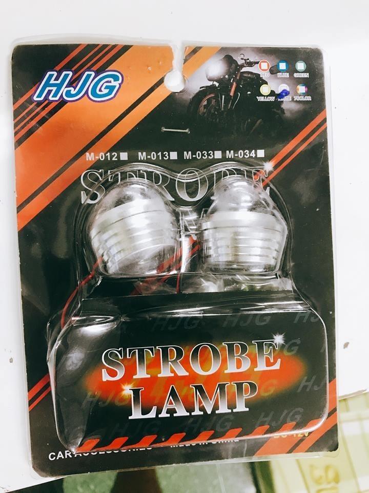 Đèn chớp nháy mắt trâu 12-24V Màu Đỏ