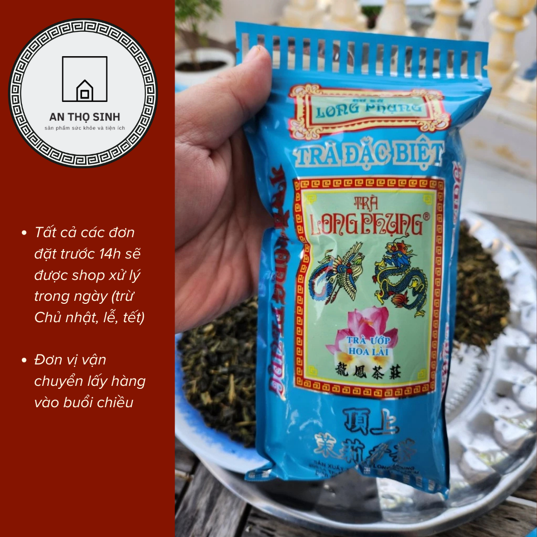 [500g] Trà Long Phụng xanh ướp hoa lài thích hợp pha trà đường, trà đá theo khẩu vị Miền Tây