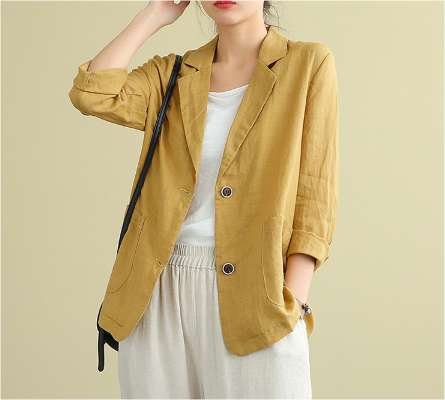 Áo khoác vest blazer nữ phong cách hàn quốc  ( mã SP11)