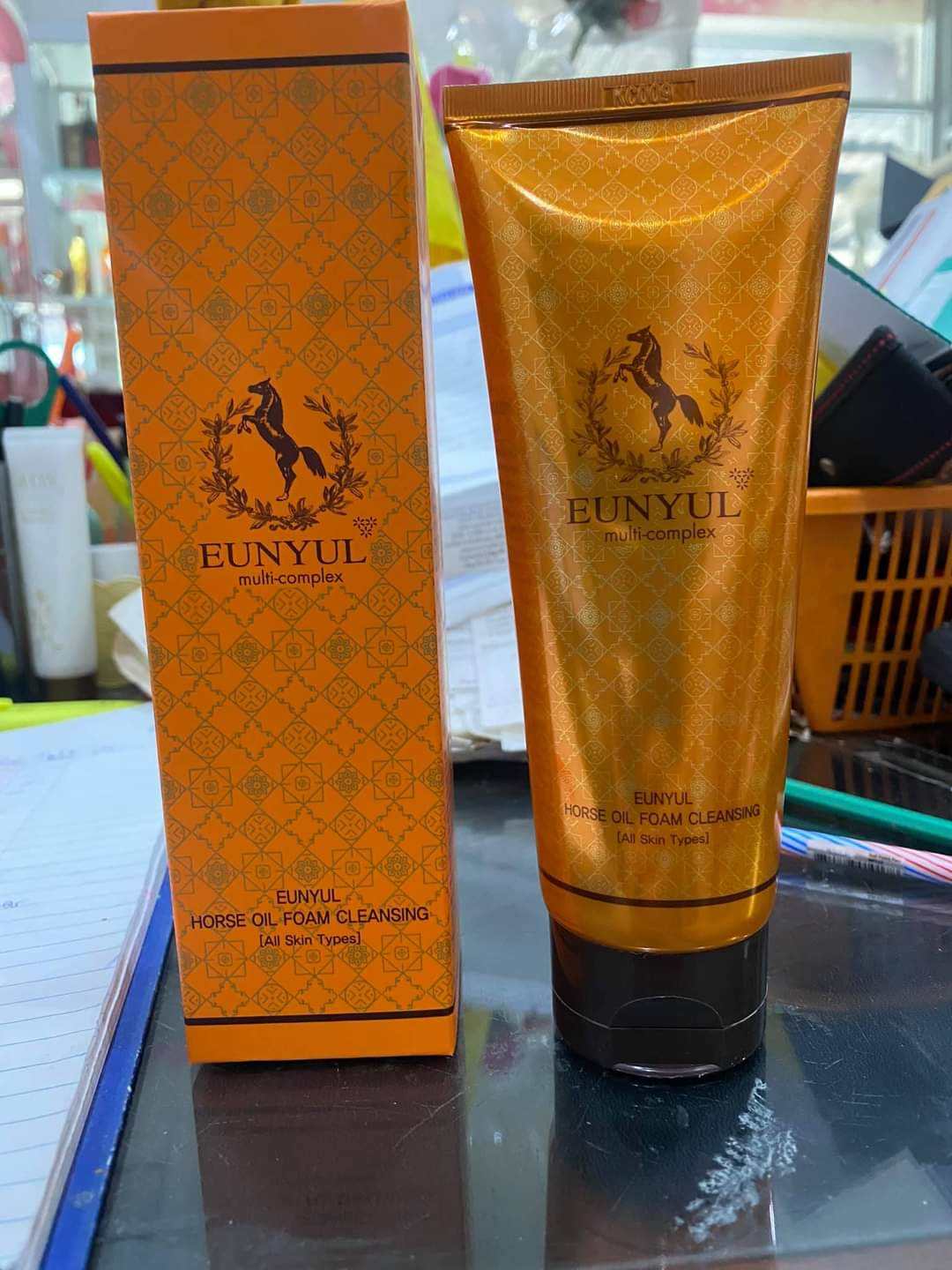 [HCM]Sỉ 5 Chai Sữa Rửa Mặt Dầu Ngựa Eunyul Hàn Quốc