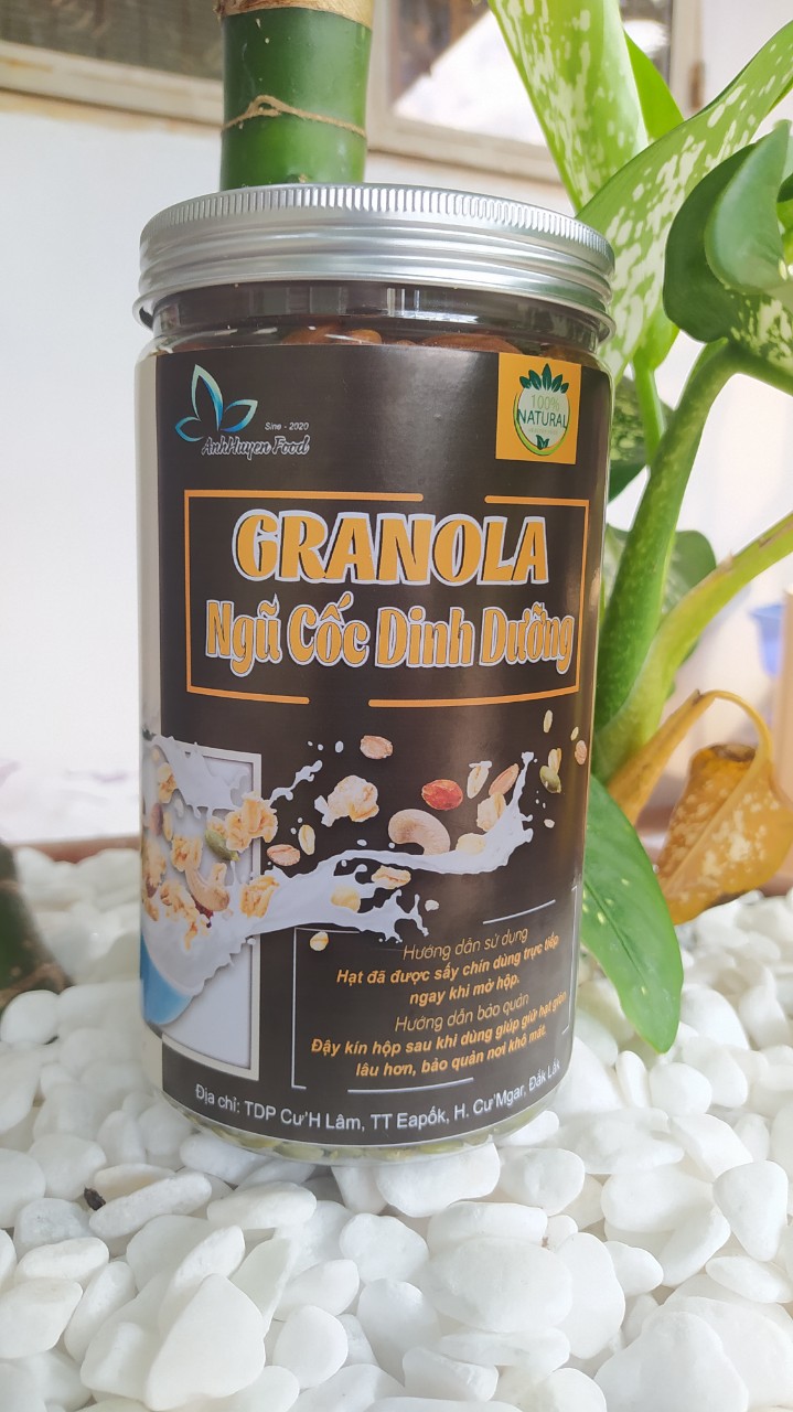 Granola siêu hạt 500Gr không yến mạch