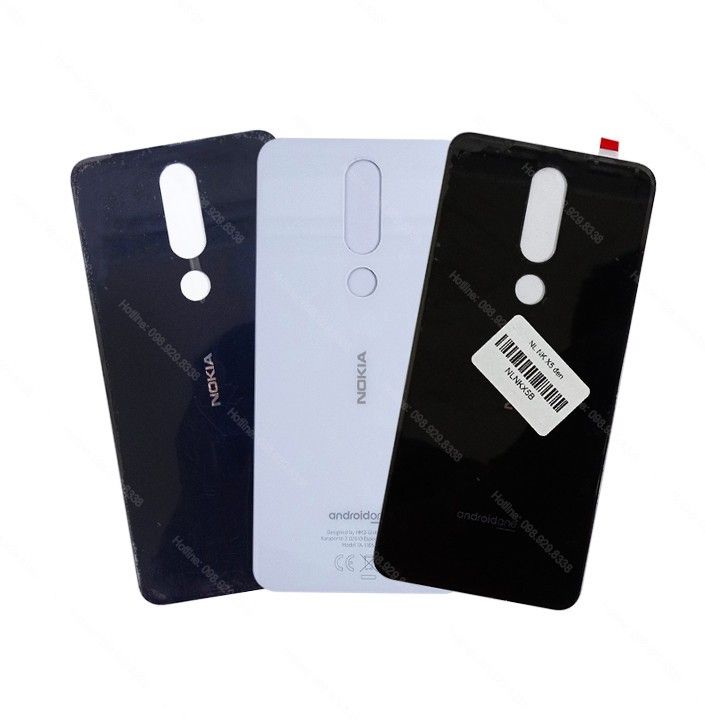 [Hàng Chuẩn Zin] Nắp Lưng Nokia X5 / 5.1Plus Full Màu