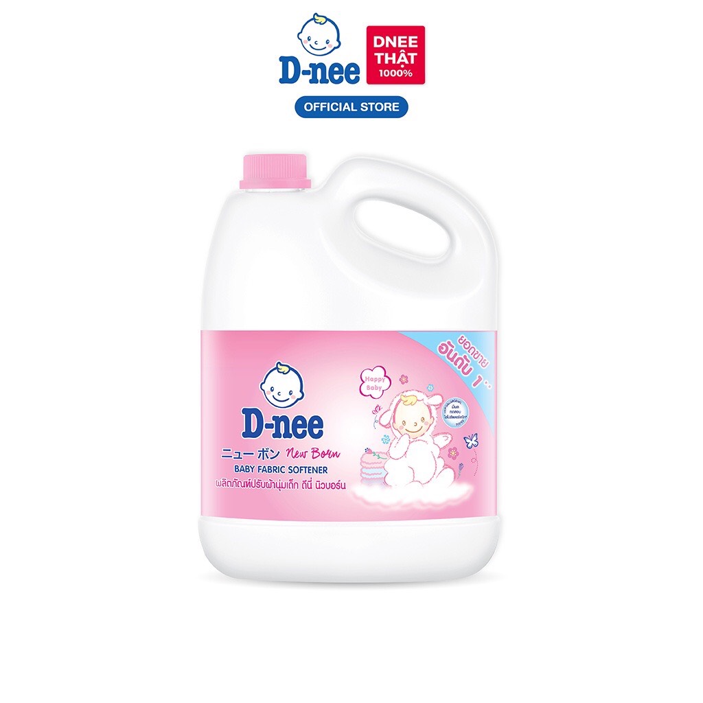 [CHÍNH HÃNG] Nước xả mềm quần áo em bé 2800ml Dnee