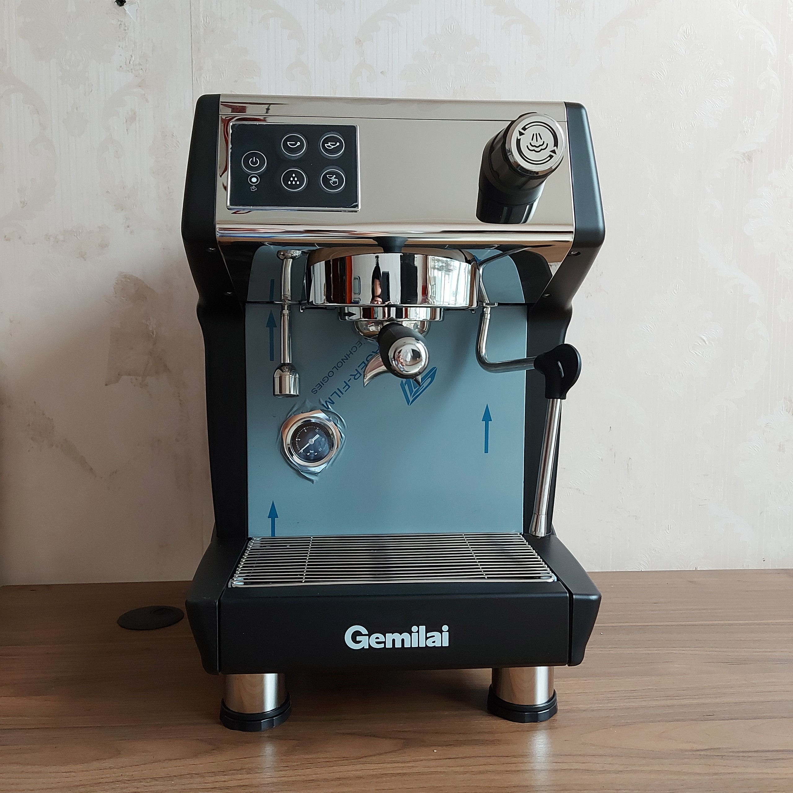 Combo Máy Pha Cafe Gemilai CRM 3200B + Xay 020