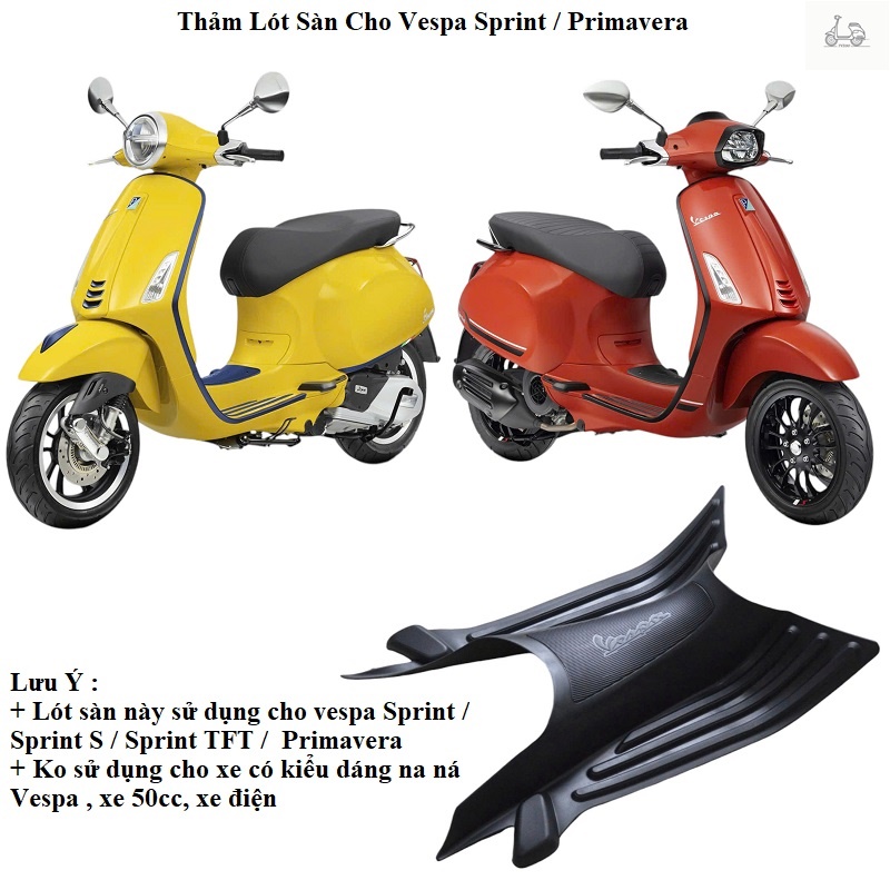 Thảm Lót Sàn Vespa Sprint Primavera