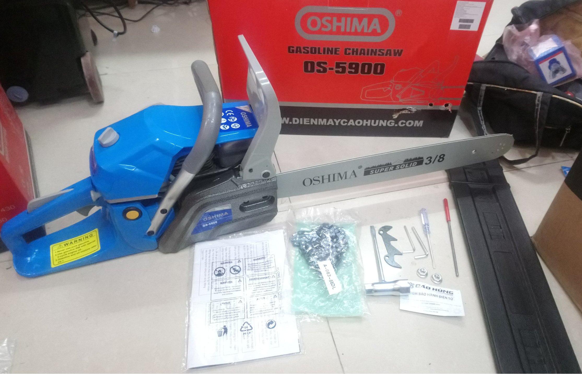 [HCM]Máy cưa xích Oshima 5900