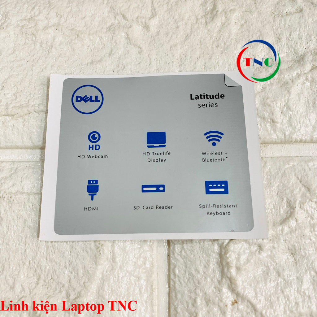 Thay Nhãn Dán Dell Latitude - Trang trí máy tính