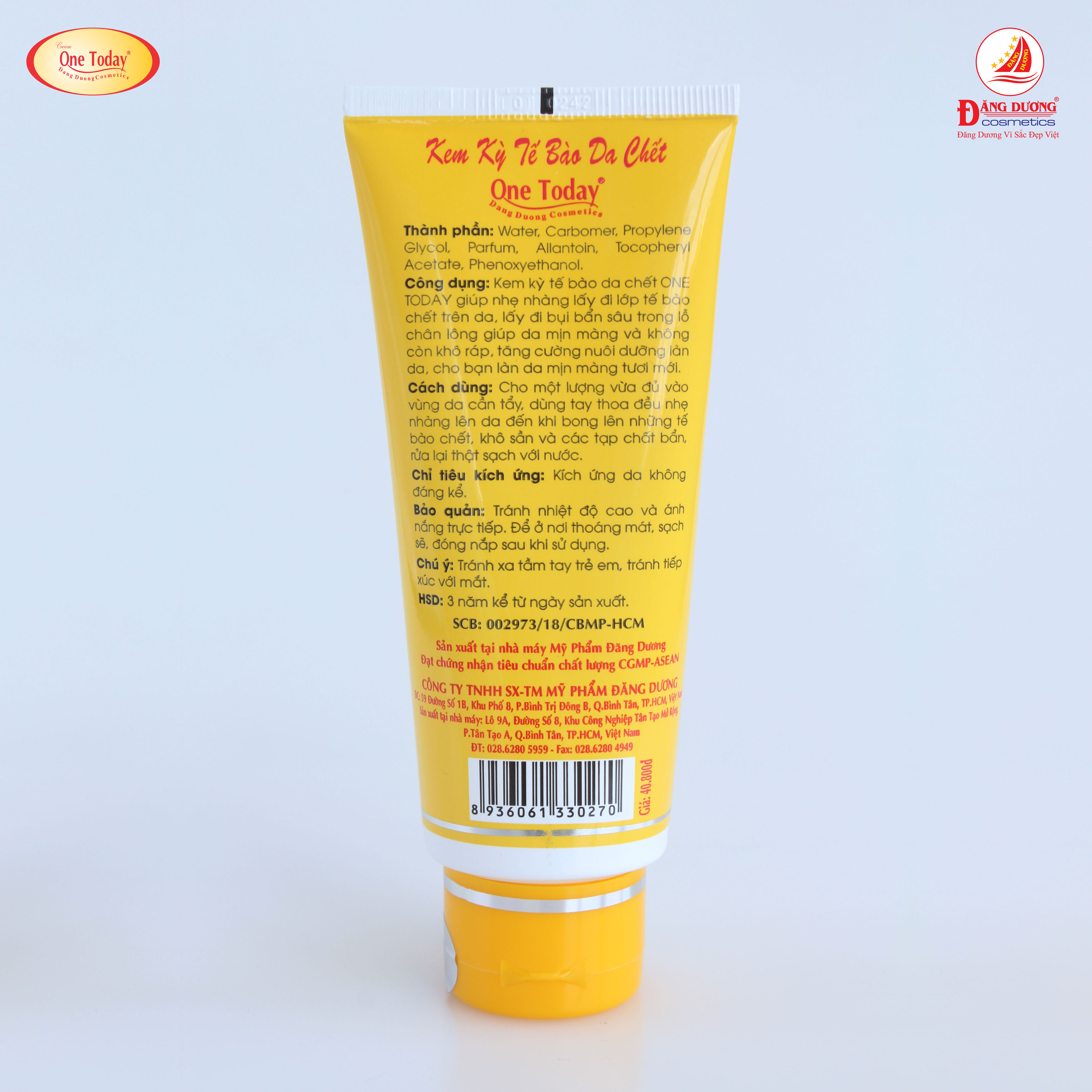 ONE TODAY - KEM KỲ TẾ BÀO DA CHẾT - 60ml