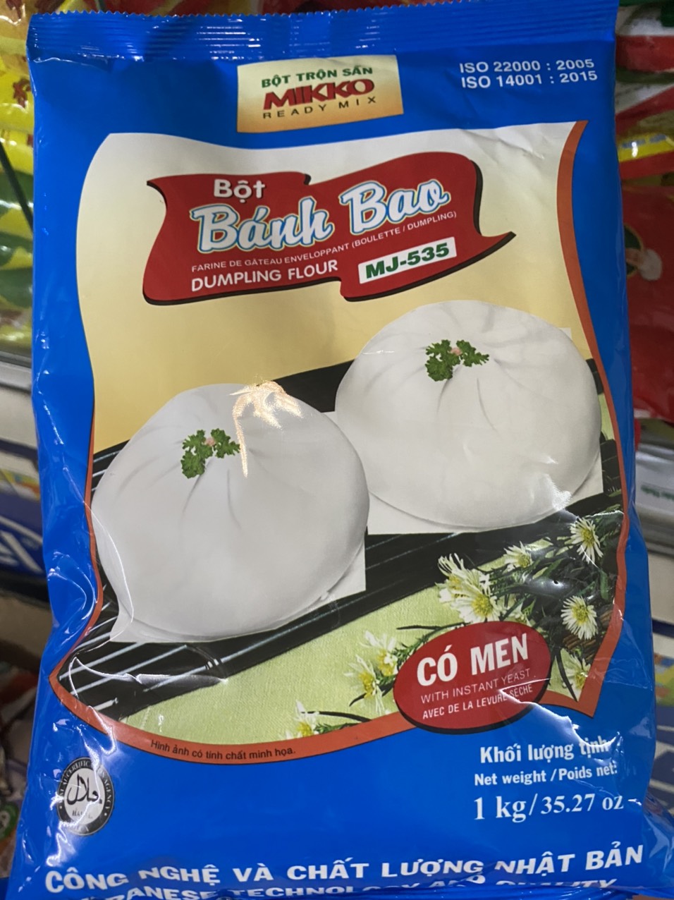 Bột bánh bao trộn sẵn Mikko 1Kg