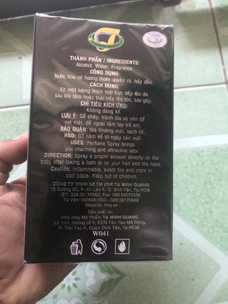 Nước hoa LACONIC chai 120ml