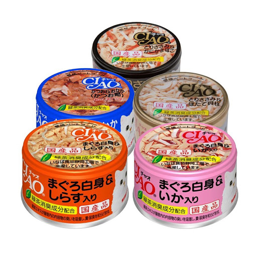 [Hoàn Tiền 10%] Ciao pate đủ vị cho mèo 85g