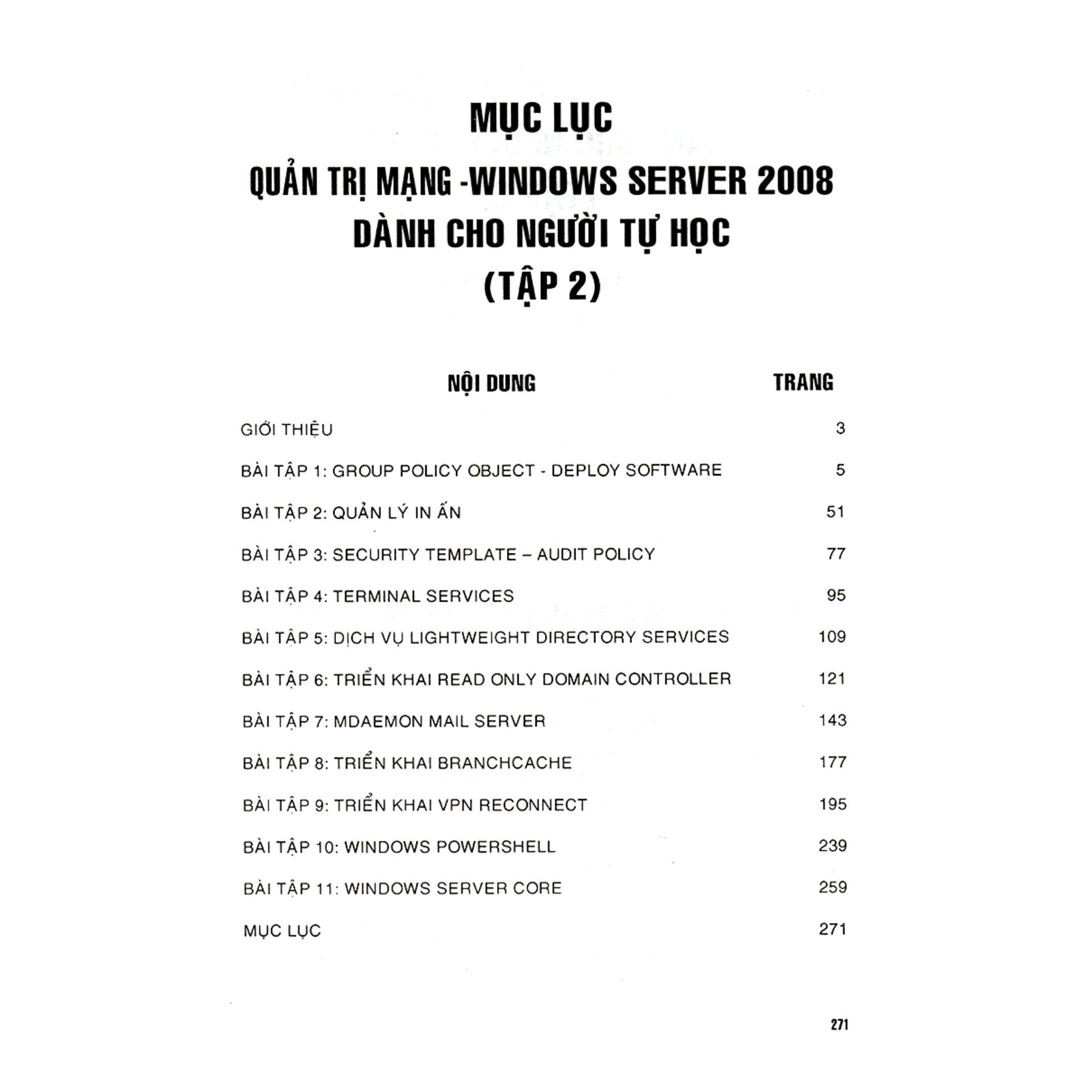 [HCM]Quản Trị Mạng - Window Server 2008 Dành Cho Người Tự Học (Tập 2)