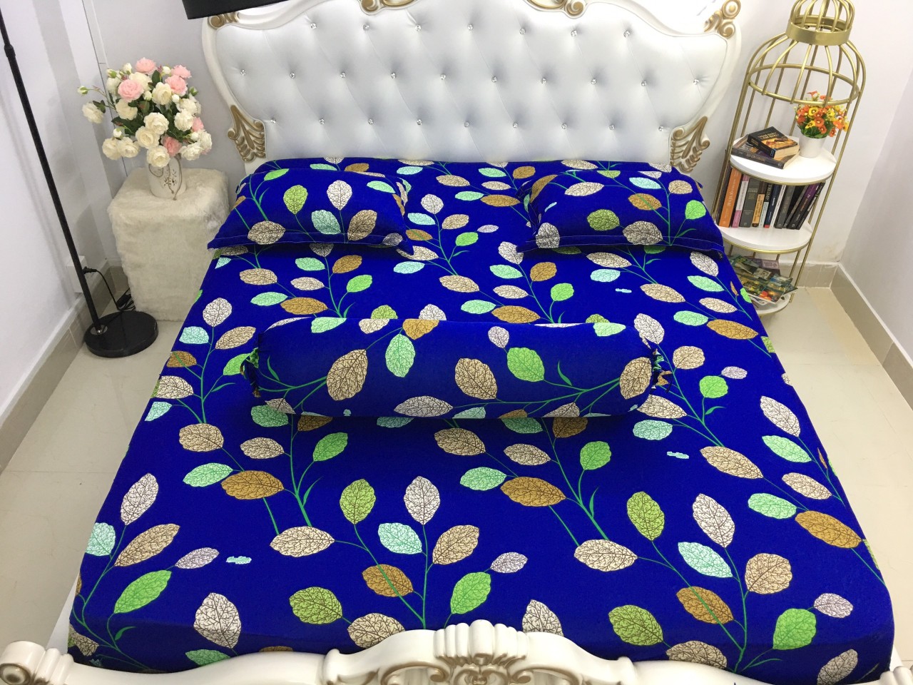 [HCM]Bộ Drap Thun Hàn Quốc mát lạnh { 4 món } khách nhớ chọn size