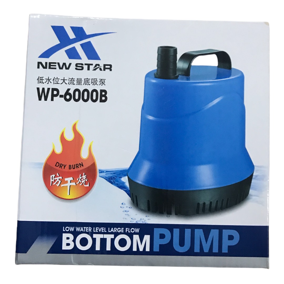 Máy Bơm Hút Đáy Hồ Cá 360 độ WP-3000B-4000B-5000B-6000B
