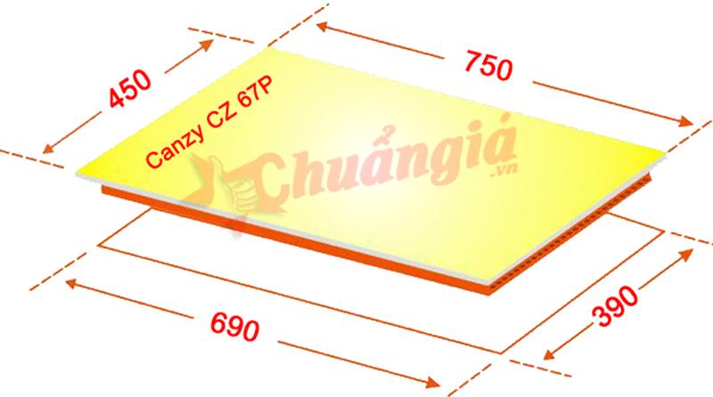Bếp Từ Canzy CZ 67P Made In Thailand