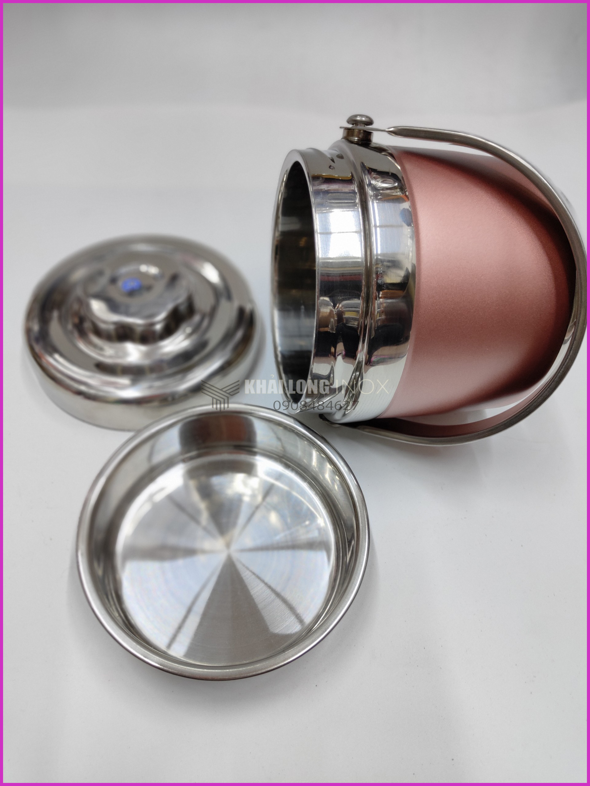 CAMEN / Cặp Lồng 2 Ngăn Cách Nhiệt ( Có Màu )