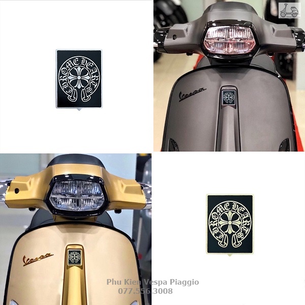 Logo Vespa Chrome Heart Quý Tộc
