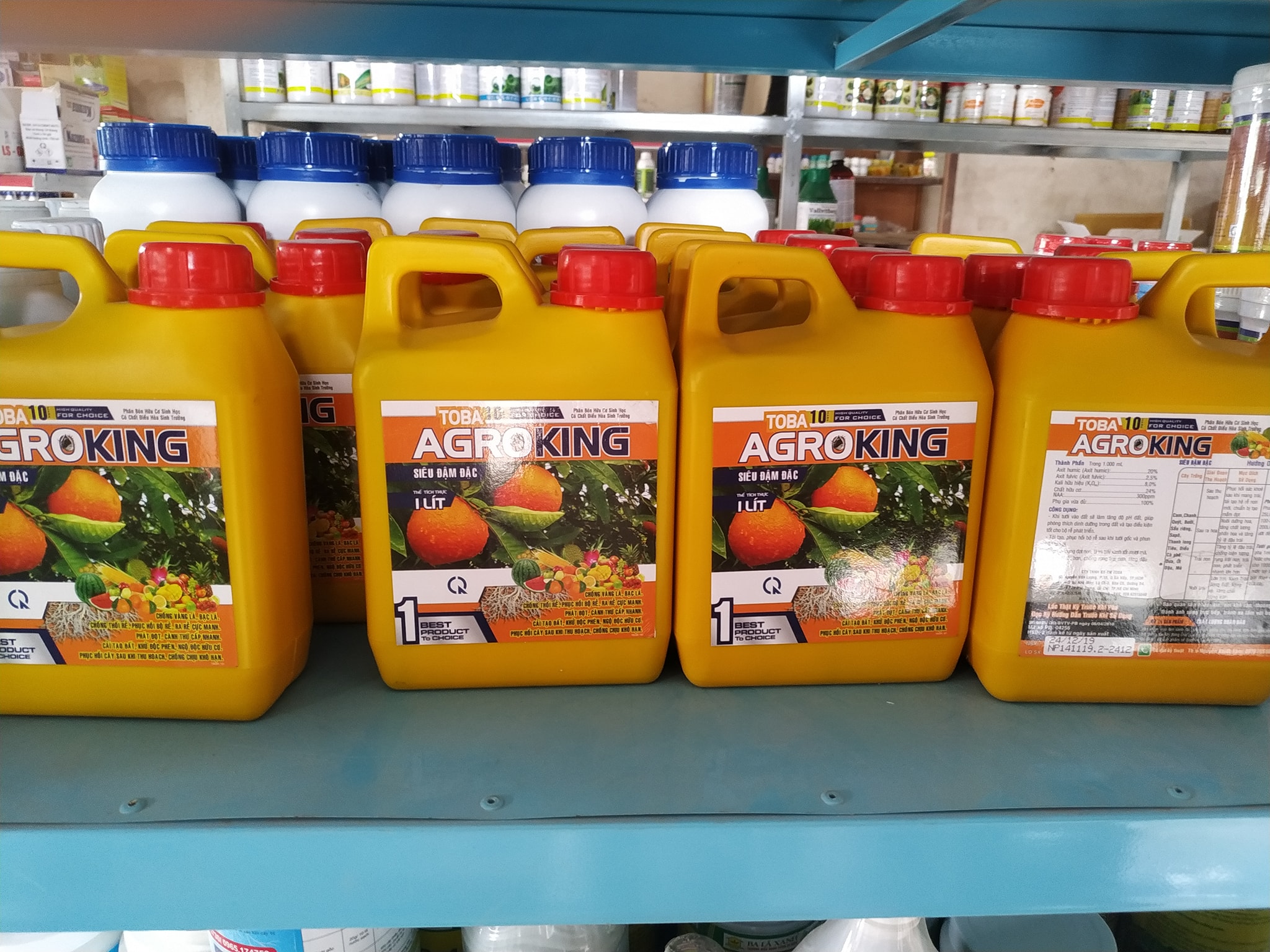 Phân bón hữu cơ sinh học AgroKing