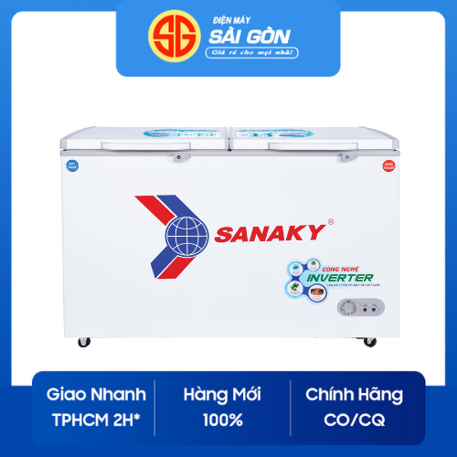 [HCM] Tủ Đông SANAKY Inverter 305 Lít VH-4099A3