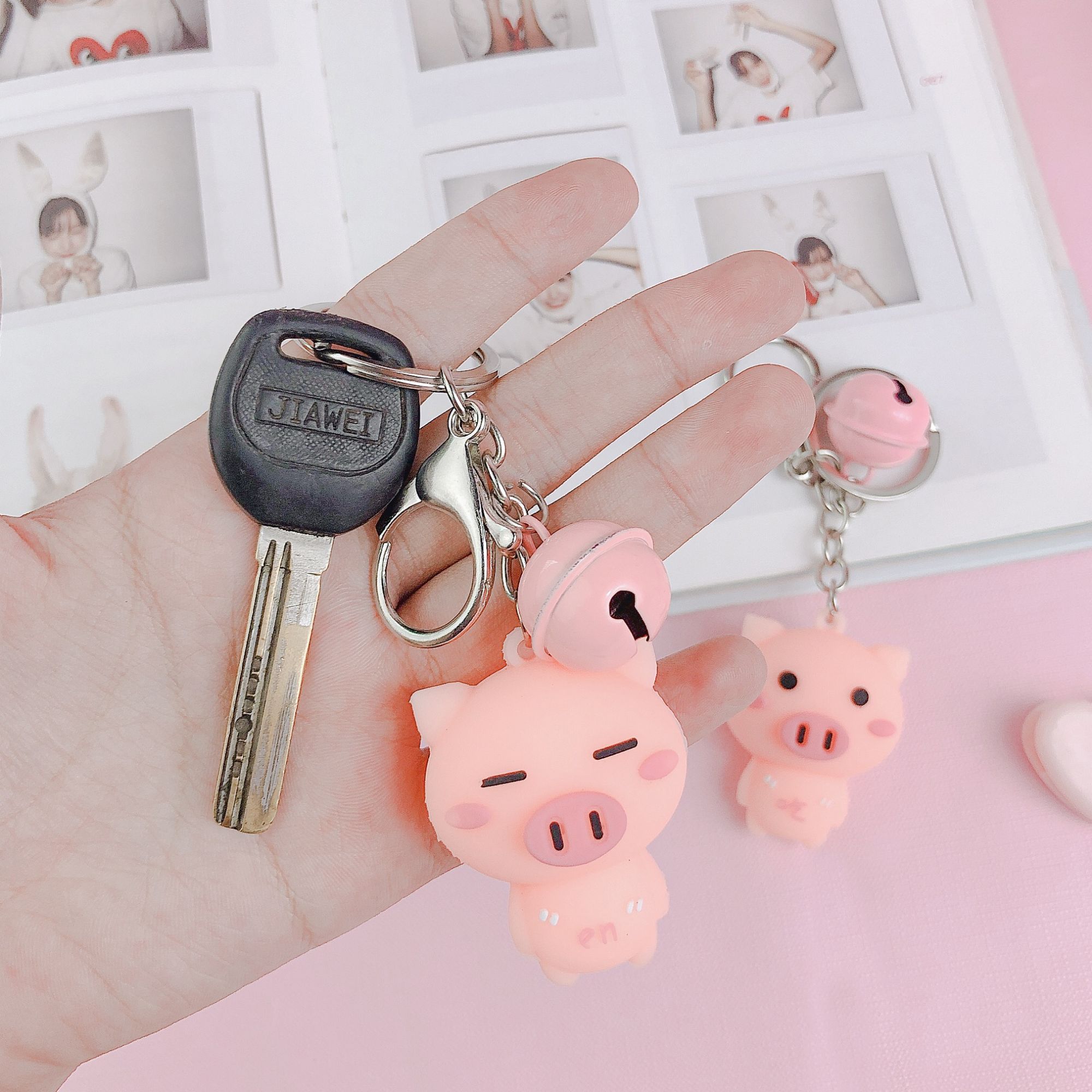 [HCM]Móc khóa lengkeng heo nhỏ xinh