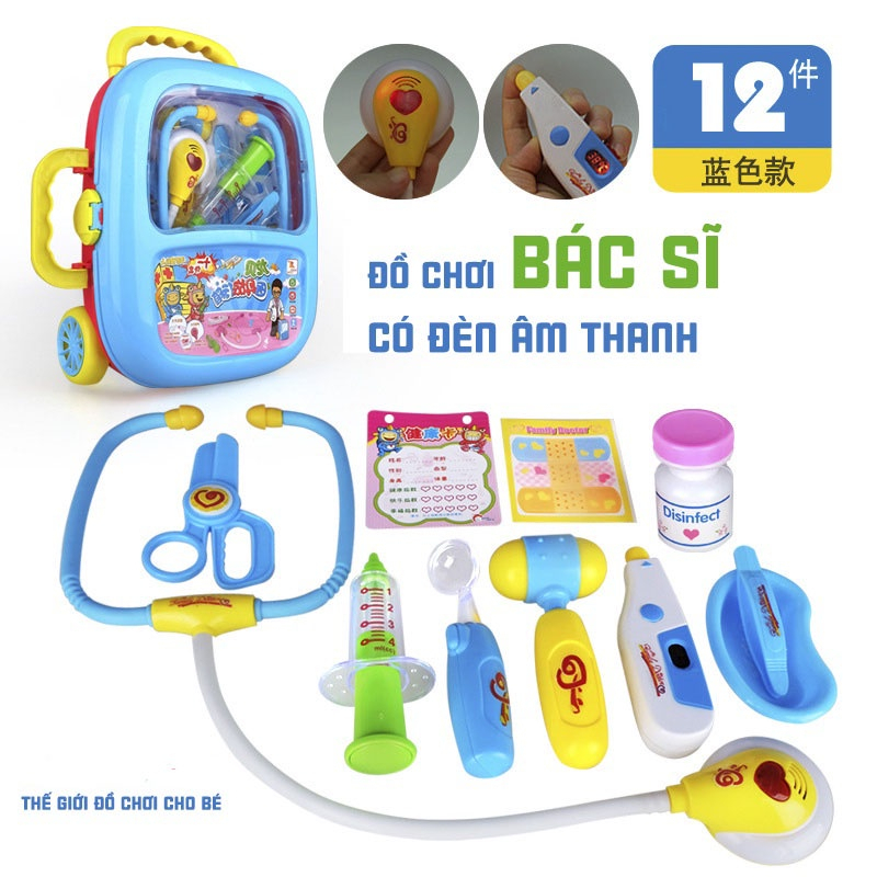 [HCM]Bộ Đồ Chơi Bác Sĩ Doctor Cho Bé