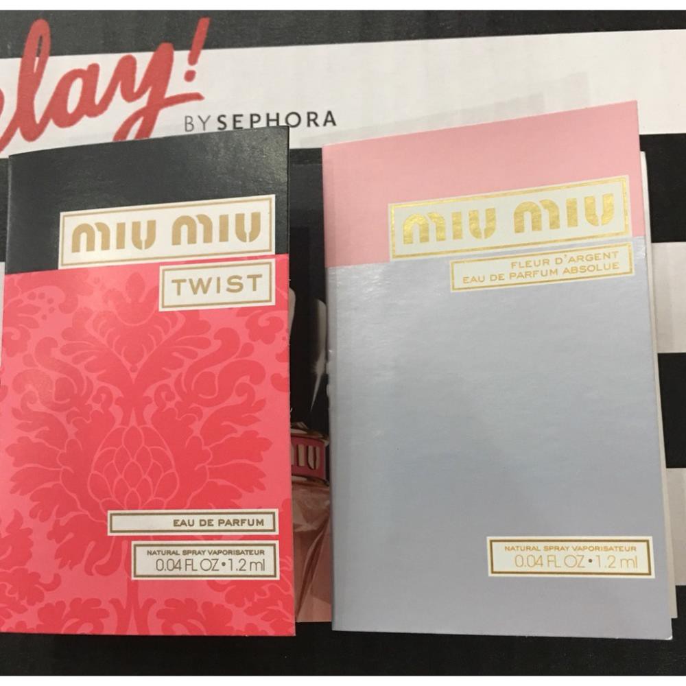 Vial nước hoa miu miu - miumiu twist