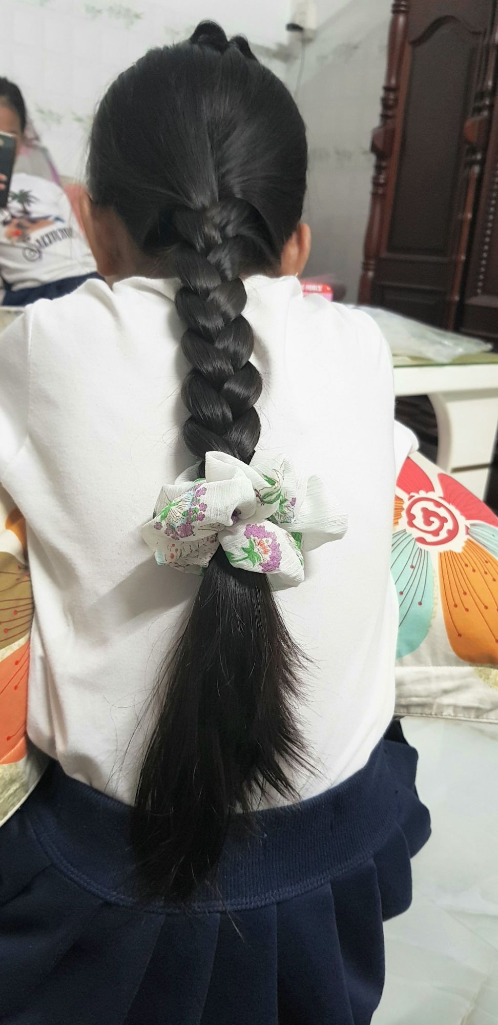 Dây cột tóc - Đồ cột tóc phong cách Vintage - Scrunchies mùa hè