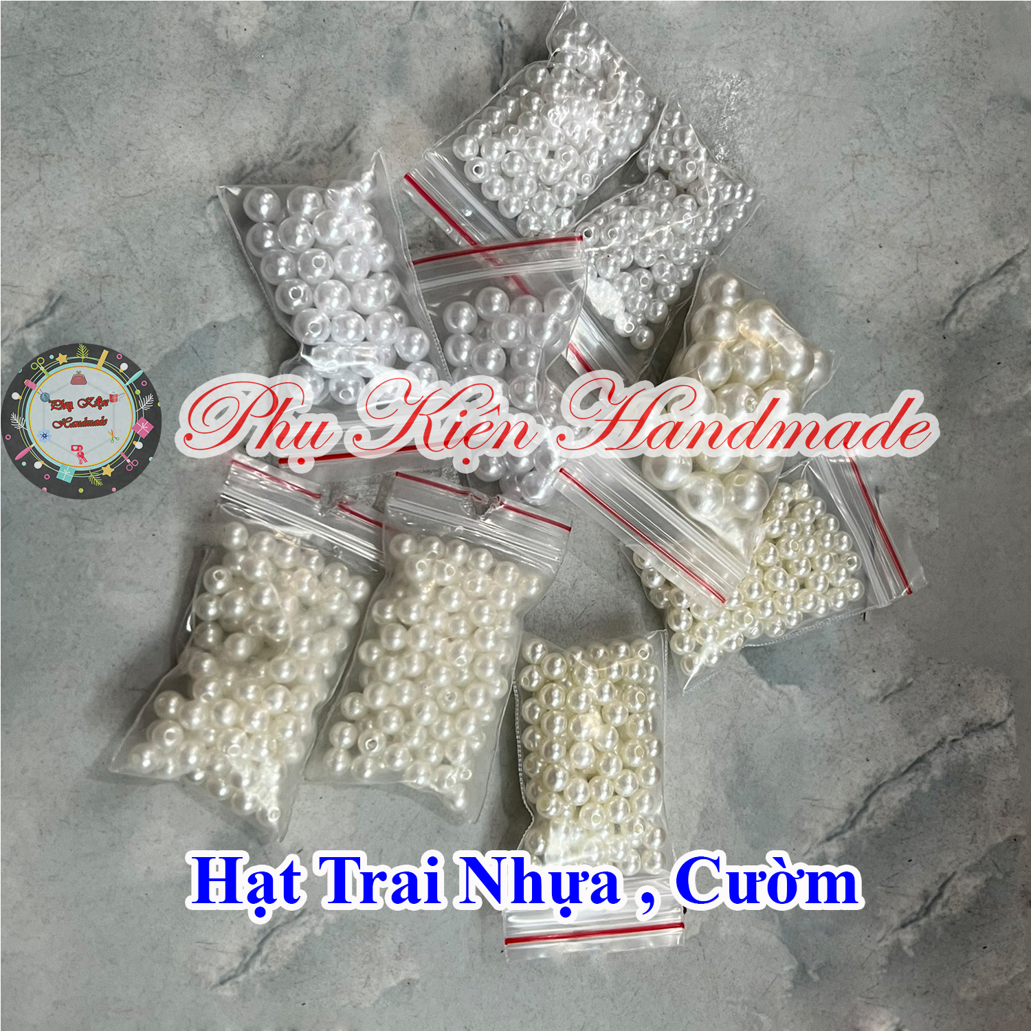 Hạt trai nhựa , cườm