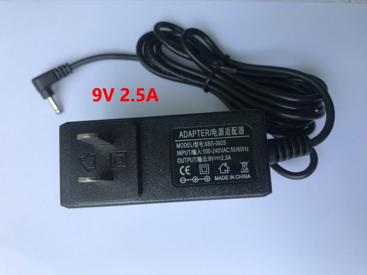 Nguồn Adapter sạc 9V 2.5A cho máy POS cà thẻ