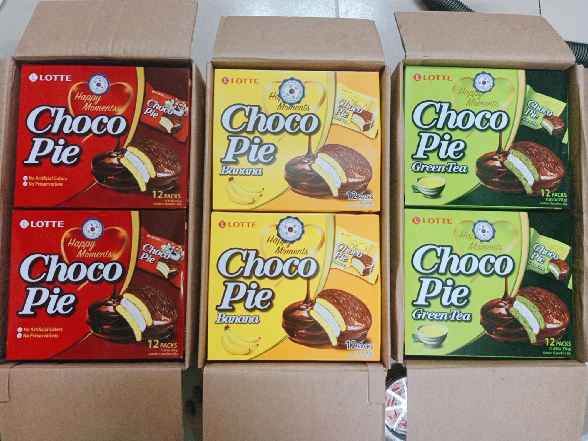Bánh Lotte Chocopie nhập khẩu Hàn Quốc