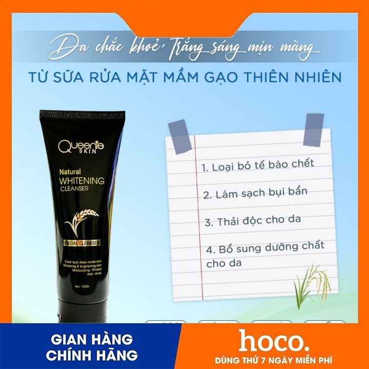 Sữa Rửa Mặt Mầm Gạo (tặng 1 dung dịch vệ sinh)