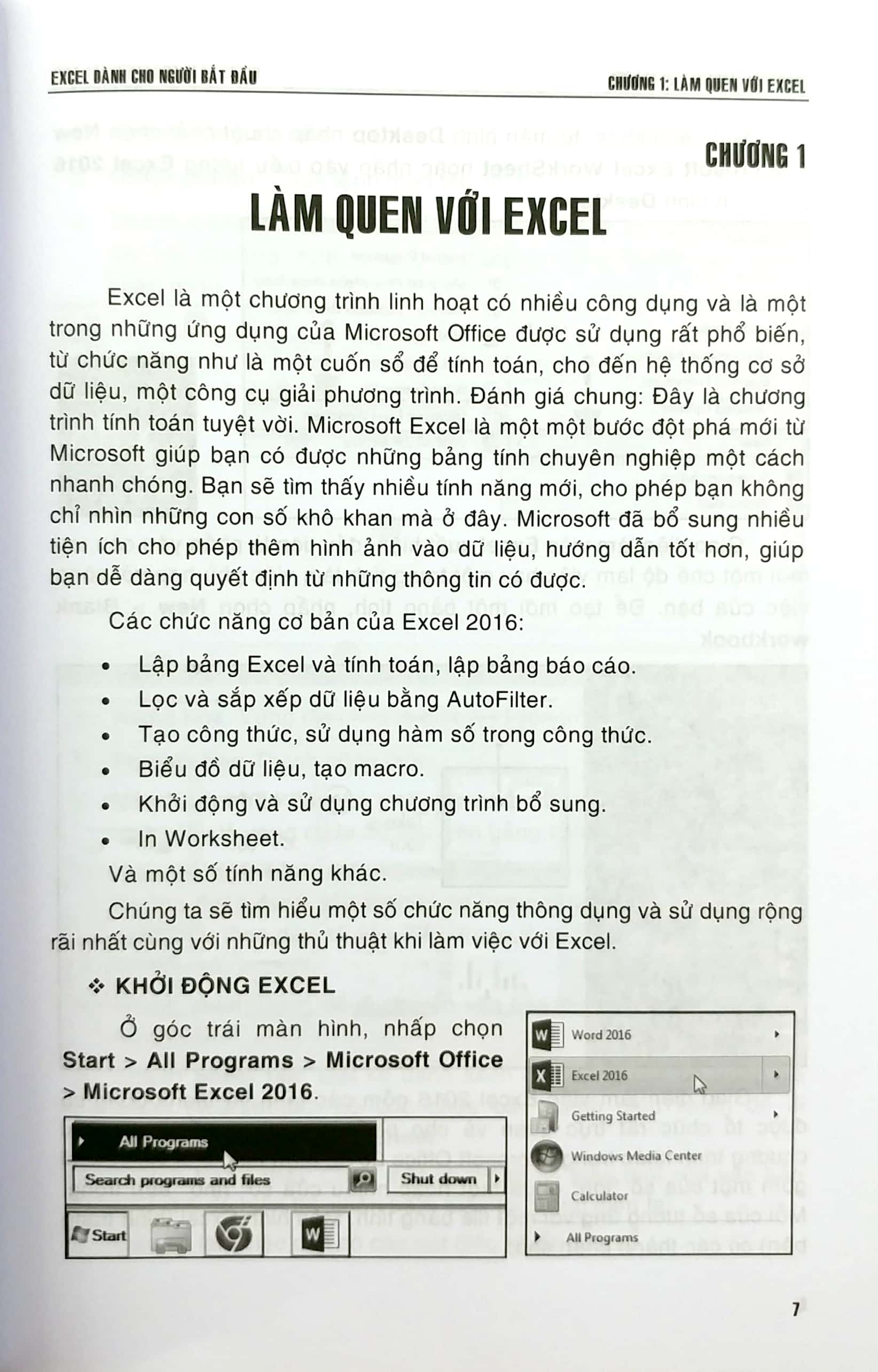 Fahasa - Excel Dành Cho Người Bắt Đầu