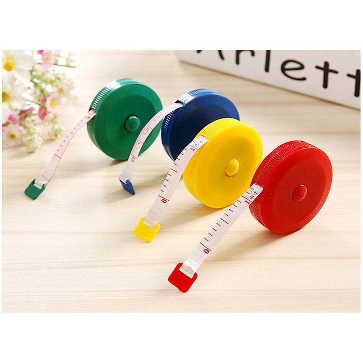 Thước cuộn mini nhỏ gọn 1,5m