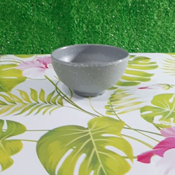 [HCM]Chén Cơm Màu Xám Nhựa Melamine Cao Cấp Fataco(CO15N)