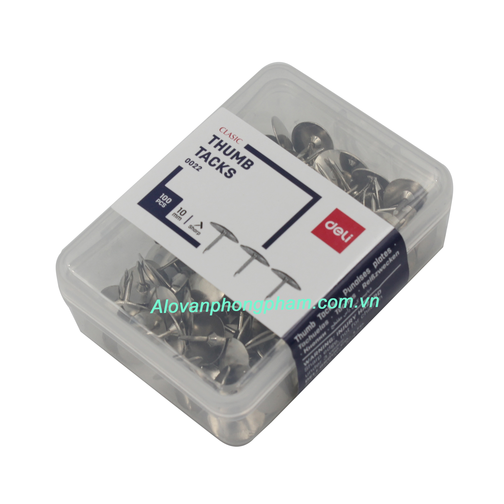 Đinh dù Deli 0022 - đinh mũ sắt nhỏ dùng cho việc cố định hoặc trang trí SUKADO