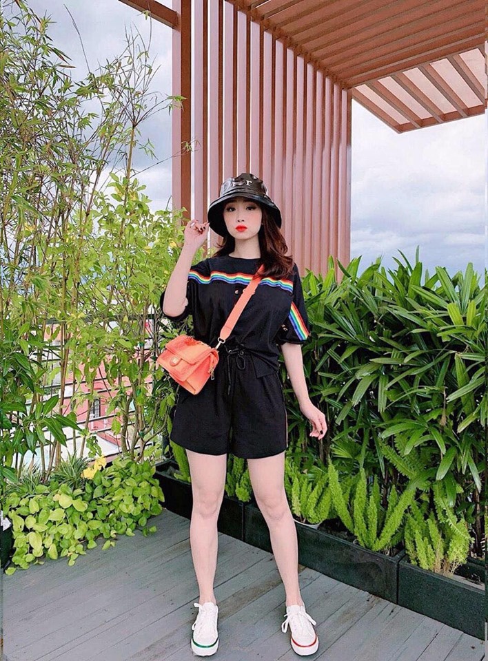 [HCM]SET BỘ ĐÙI PHỐI VIỀN SỌC  SIÊU DỄ THƯƠNG(CÓ SIZE 3XL:70-80KG)