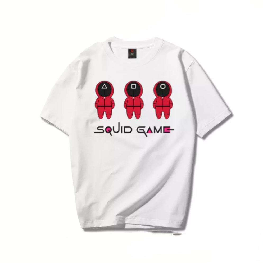 [HCM]áo thun in hình trò chơi con mực