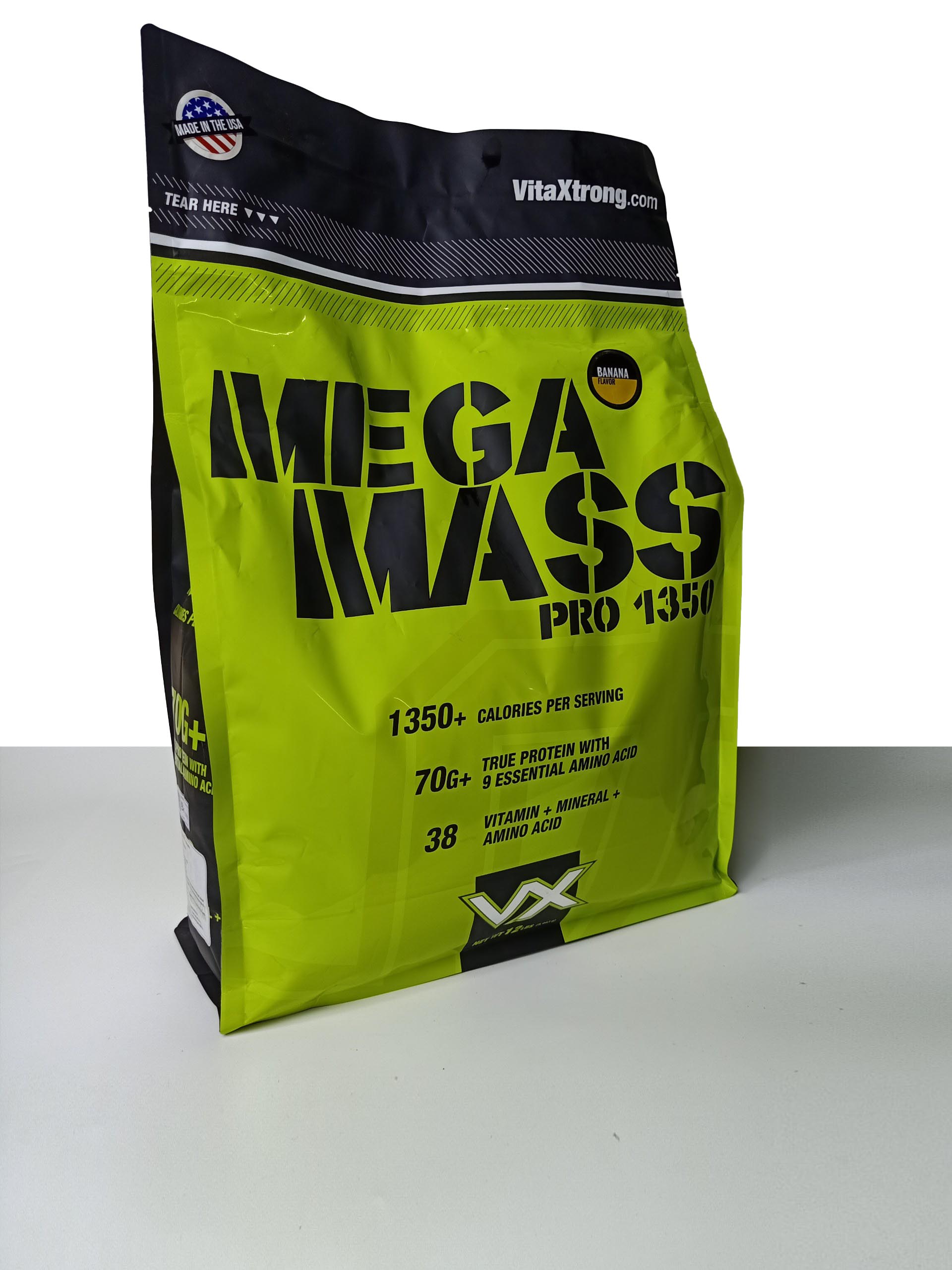 Sữa Tăng Cân Mega Mass VitaXtrong 5.6 kg vị Bánh Cookie - Sữa Tăng cân tăng cơ dành cho người gầy