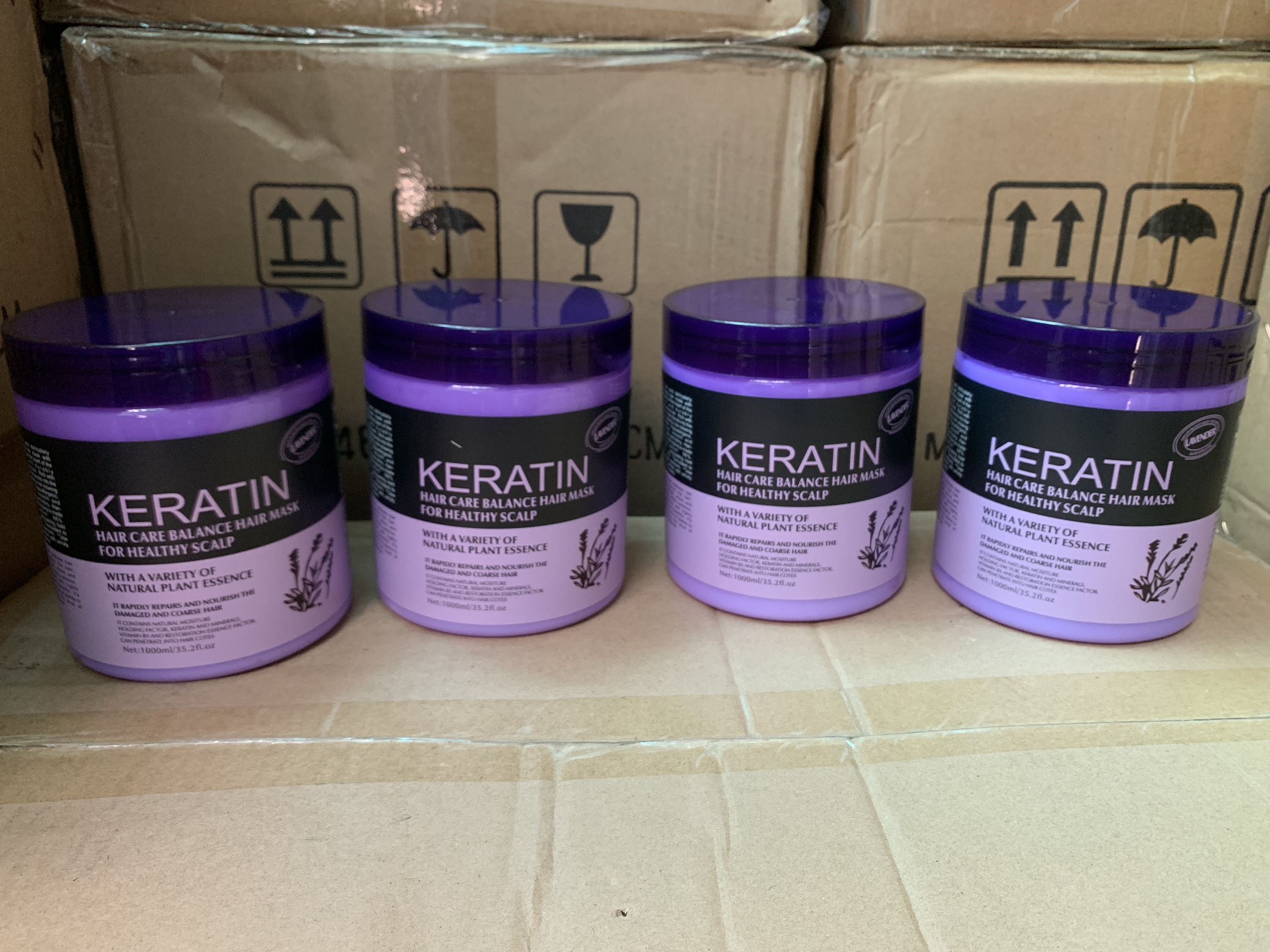[HCM]Hấp Dầu Keratin Tím Hương Lavender 1000ml