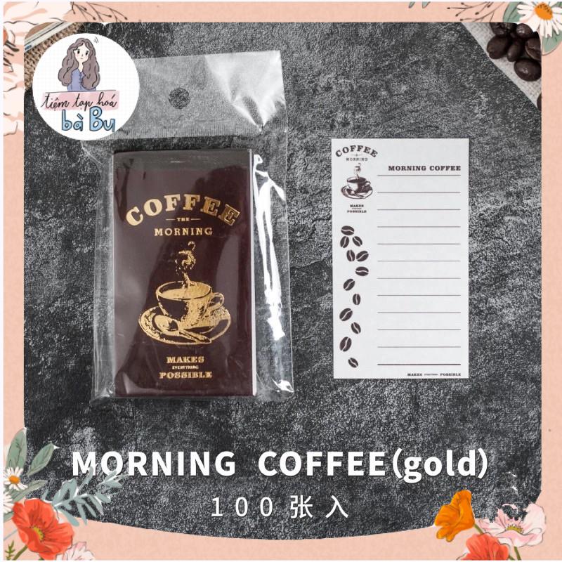 [COFFEE COLLECTION] Set 100 nhãn chủ để cà phê