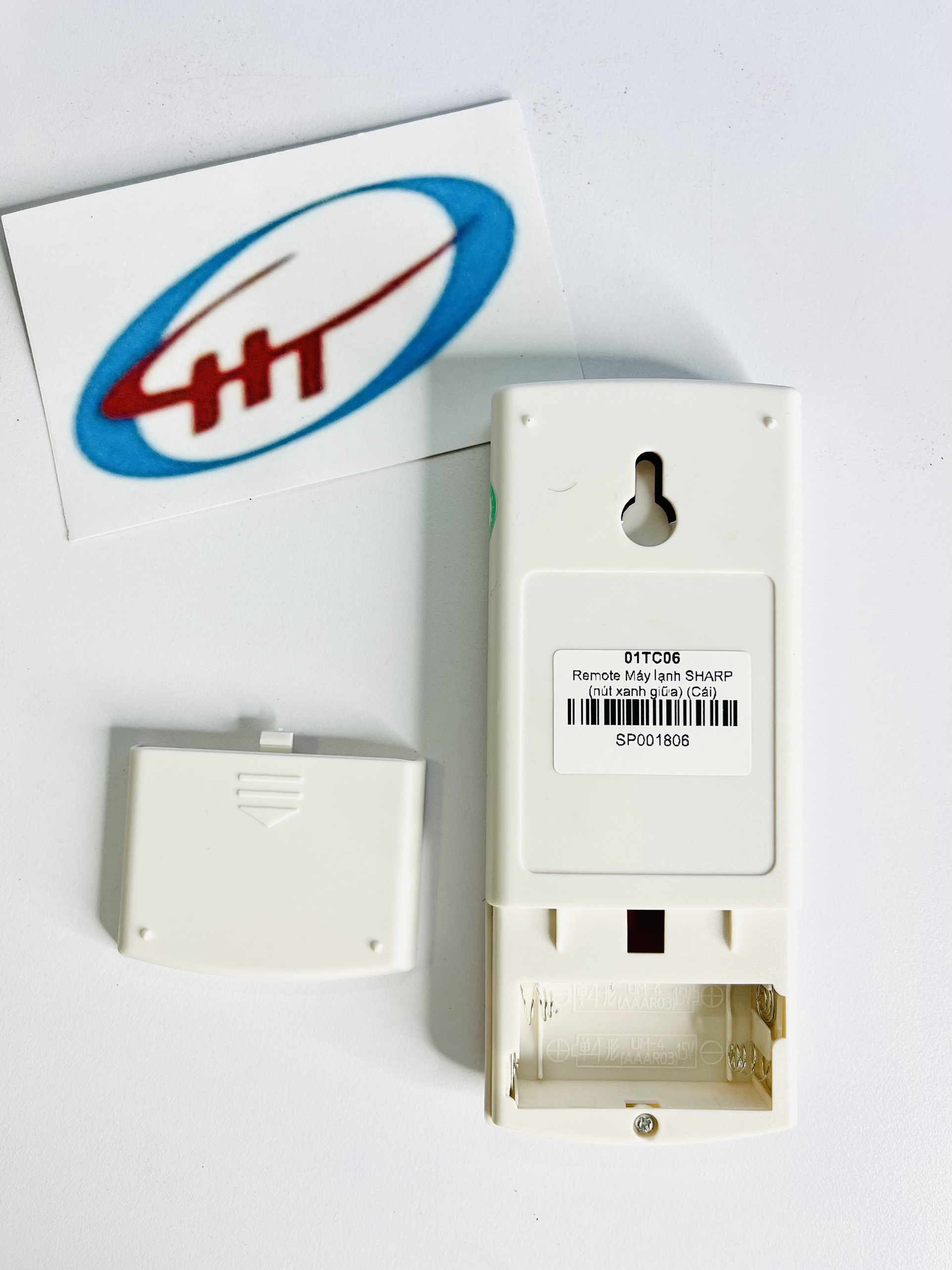 Remote Máy lạnh SHARP (nút xanh giữa)- SP001806