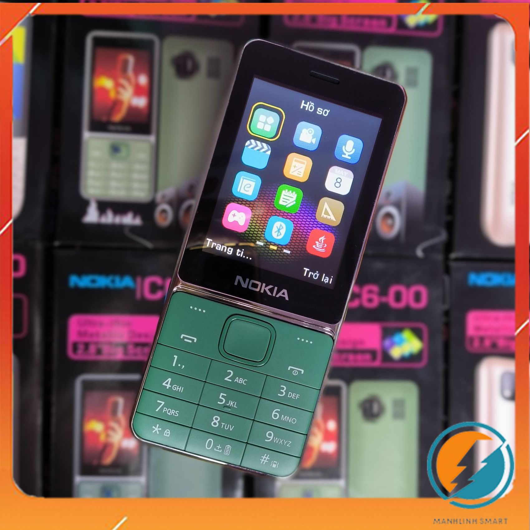 Điện thoại Nokia C6-00(2020) Mới FullBox – 3 Sim 3 Sóng