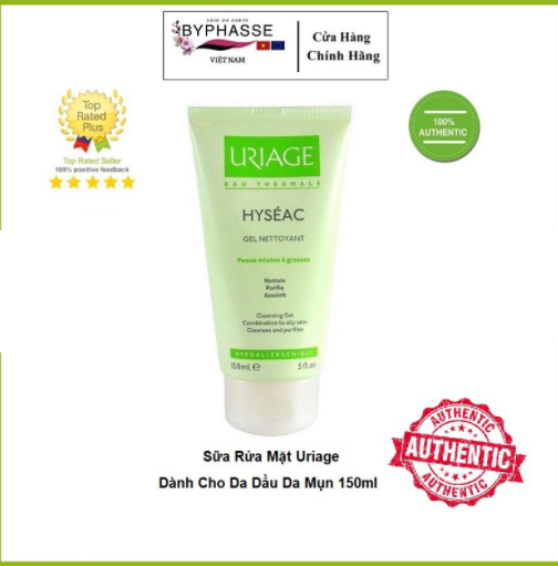 [ CHÍNH HÃNG ] Sữa Rửa Mặt Uriage Dành Cho Da Dầu Da Mụn 150ml
