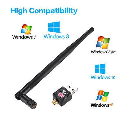 USB WIFI có anten, bộ USB thu wifi cho máy tính