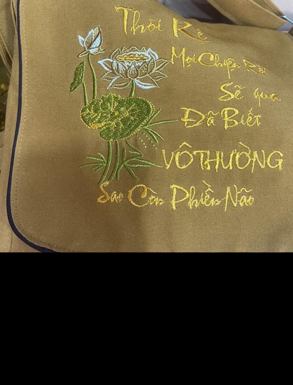 túi vãi đi chùa ( túi đeo chéo )