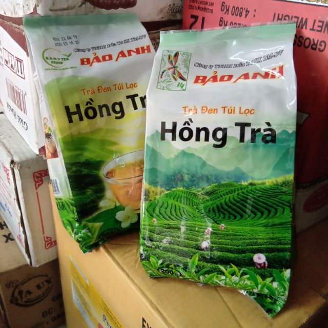 Hồng trà Bảo Anh, trà đen túi lọc